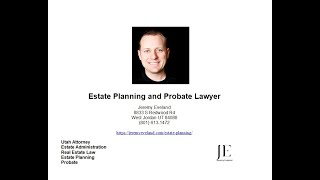 Riverton UT Living Trust Lawyer Jeremy Eveland (801) 613-1472